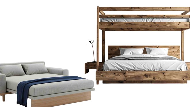 3 thiết kế giúp tạo thêm phòng ngủ cho khách