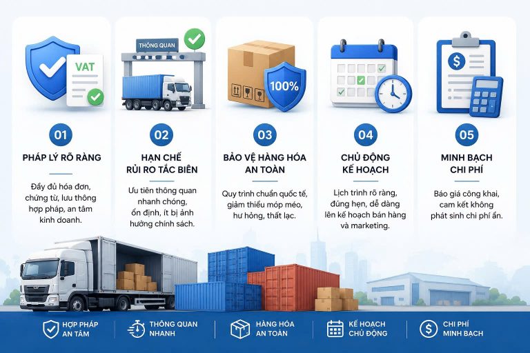 Bứt Phá Kinh Doanh Bền Vững: Chọn Đơn Vị Nhận Ủy Thác Nhập Khẩu Uy Tín