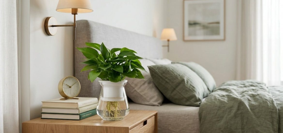 Hướng dẫn nhân giống cây trầu bà cực dễ chỉ với một cốc nước