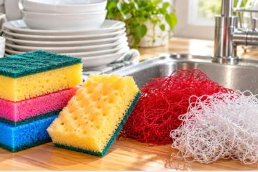 Nên dùng miếng rửa bát trong bao lâu thì thay?